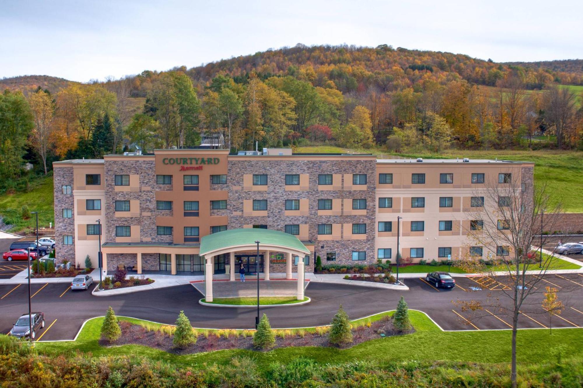Courtyard By Marriott Oneonta Hotell Exteriör bild